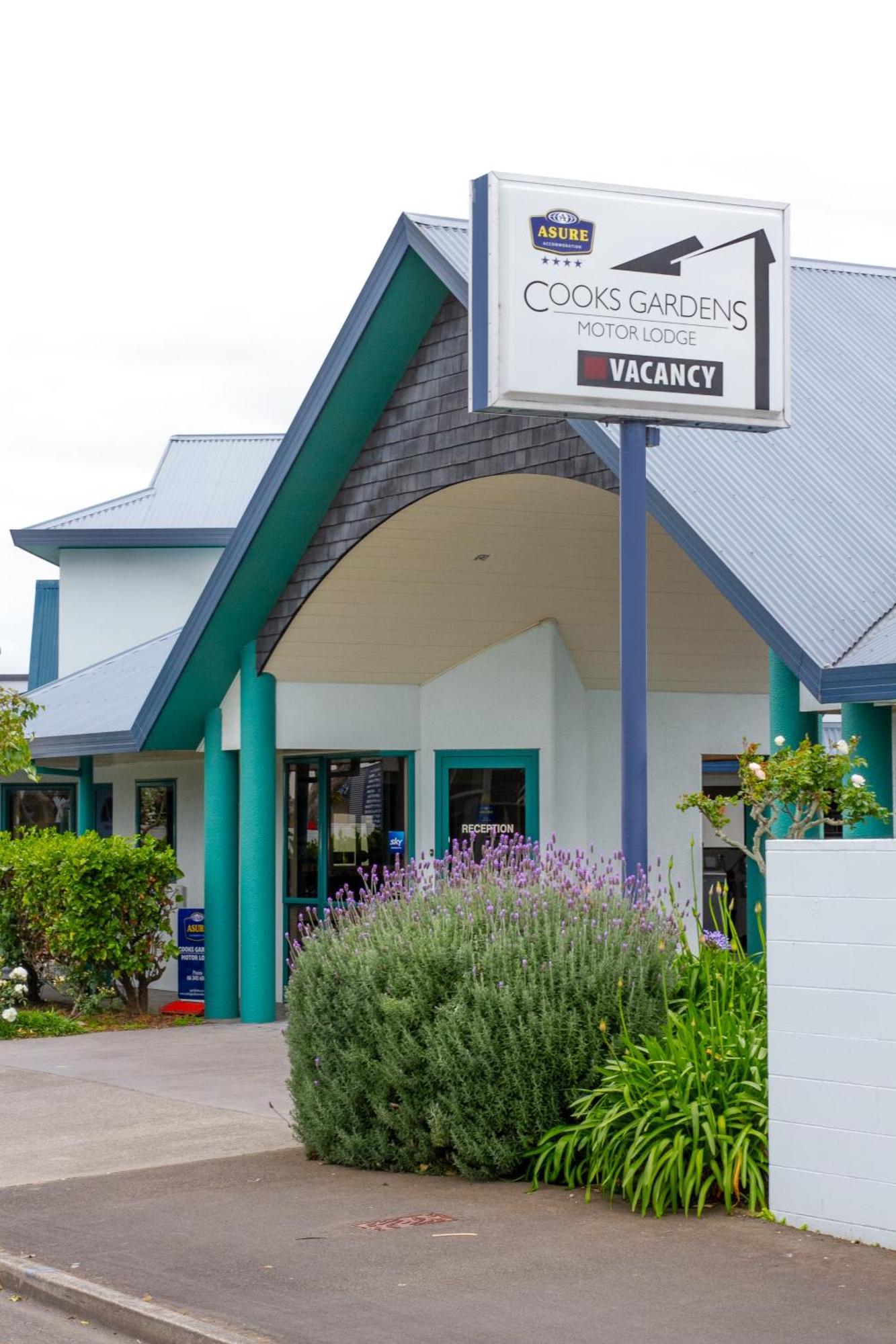 Asure Cooks Gardens Motor Lodge Whanganui Exterior foto