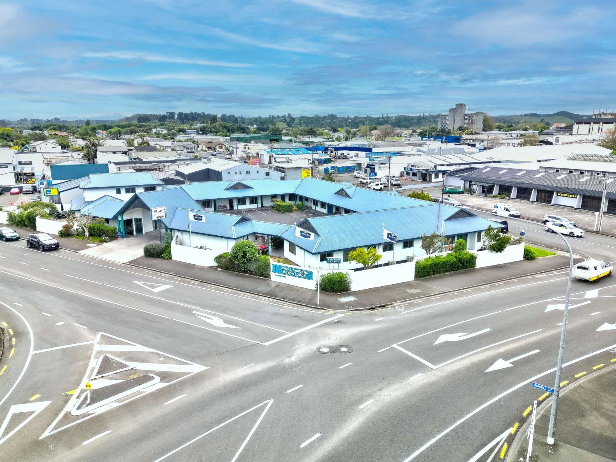 Asure Cooks Gardens Motor Lodge Whanganui Exterior foto
